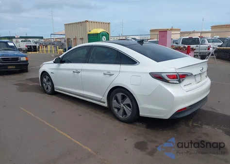 2016 Hyundai Sonata Hybrid/Limited из США, поврежденный, VIN KMHE34L10GA030401